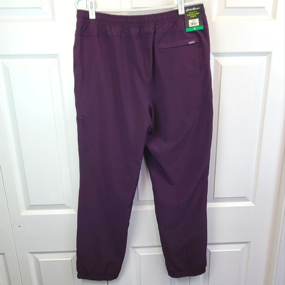NWT ☆ Eddie Bauer Purple Fleece Lined Pant Size 12 - Picture 7 of 14